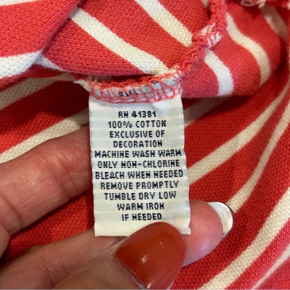 Polo Ralph Lauren Red Striped Polo Shirt M‎ - Picture 7 of 9